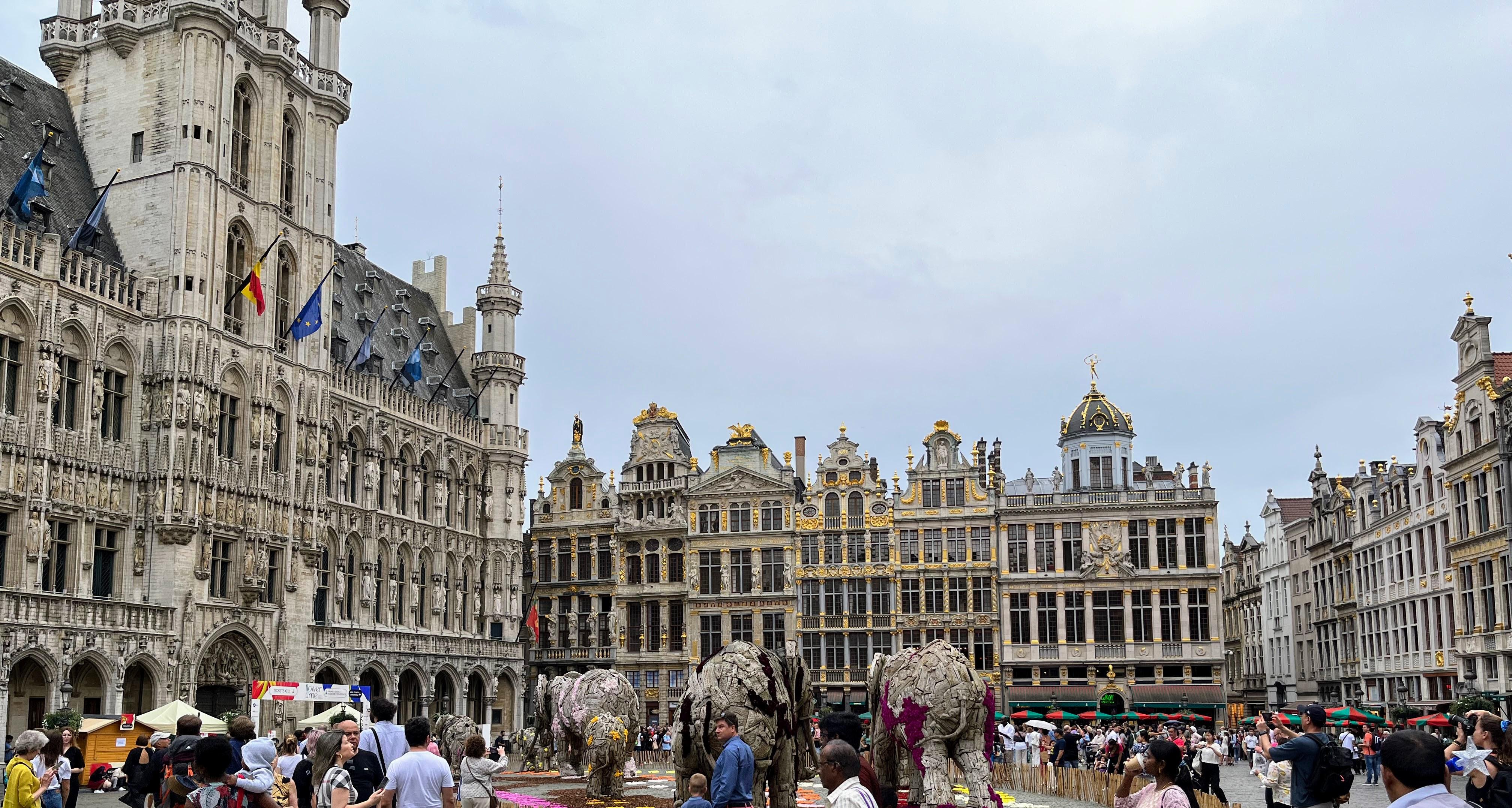 There is always something to see and do at the Grand-Place.