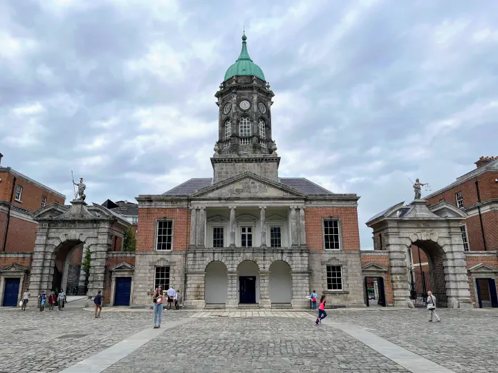 Inner courtyard of Dublin Castle.
